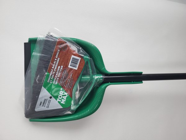 Angle broom with dustpan